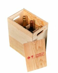 Corney & Barrow Empty Wooden Case – 6 Wines