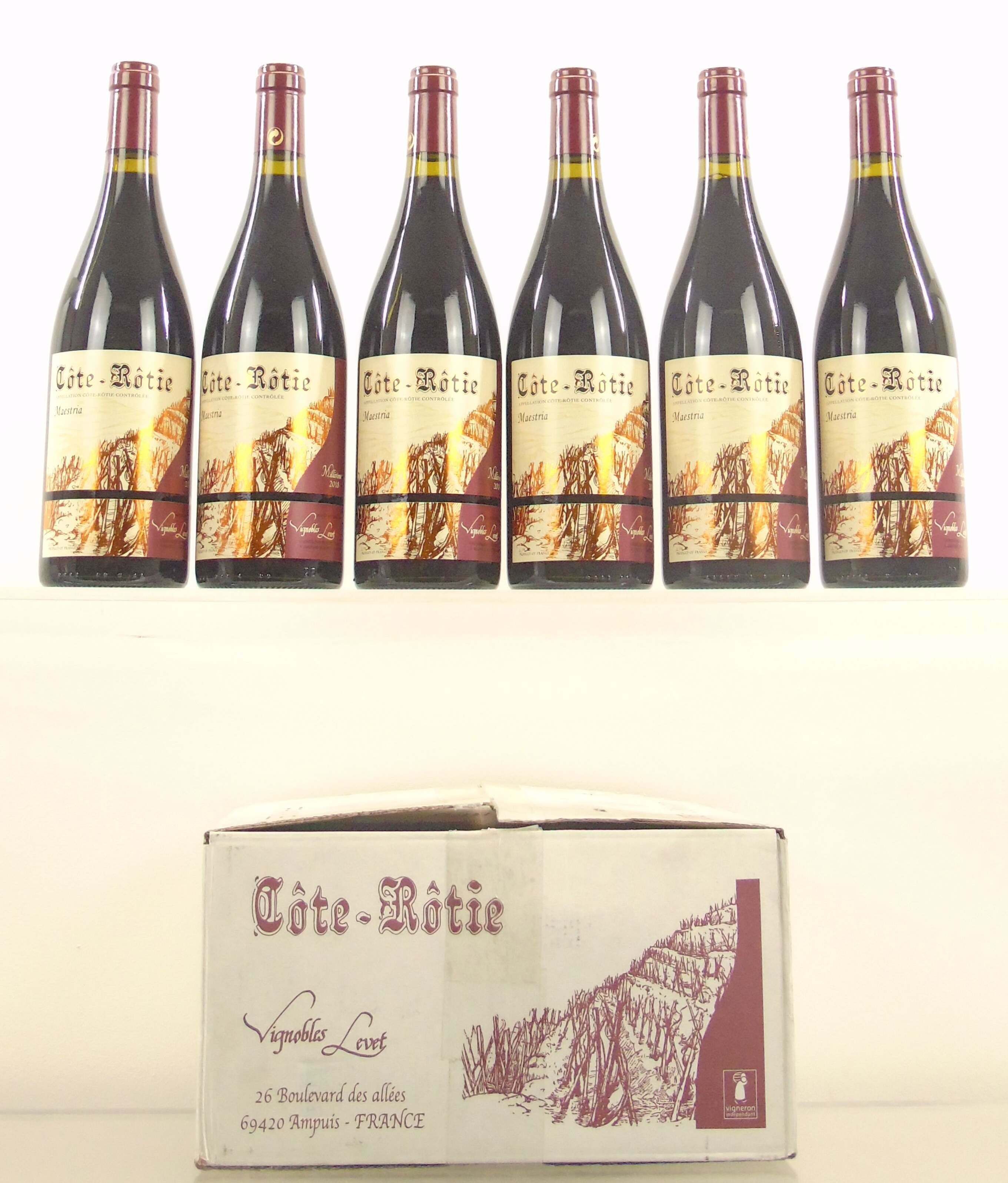 Cote-Rotie Cuvee Maestria Vignobles Levet 2018
