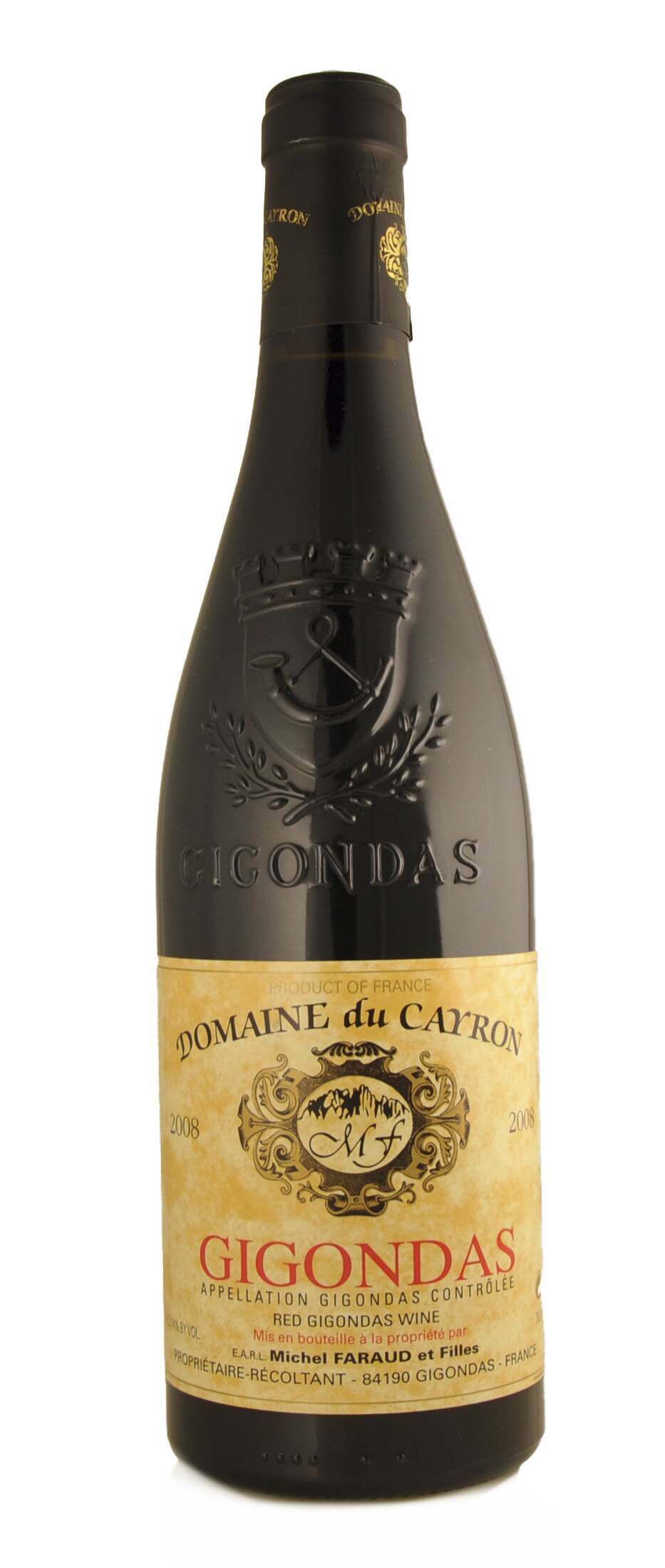 Gigondas Domaine du Cayron 2015 Magnum