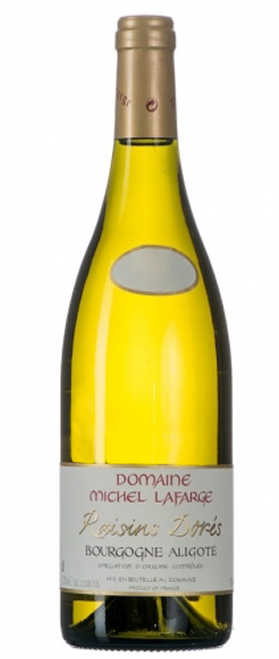 Bourgogne Aligote Raisins Dores Domaine Michel Lafarge 2022