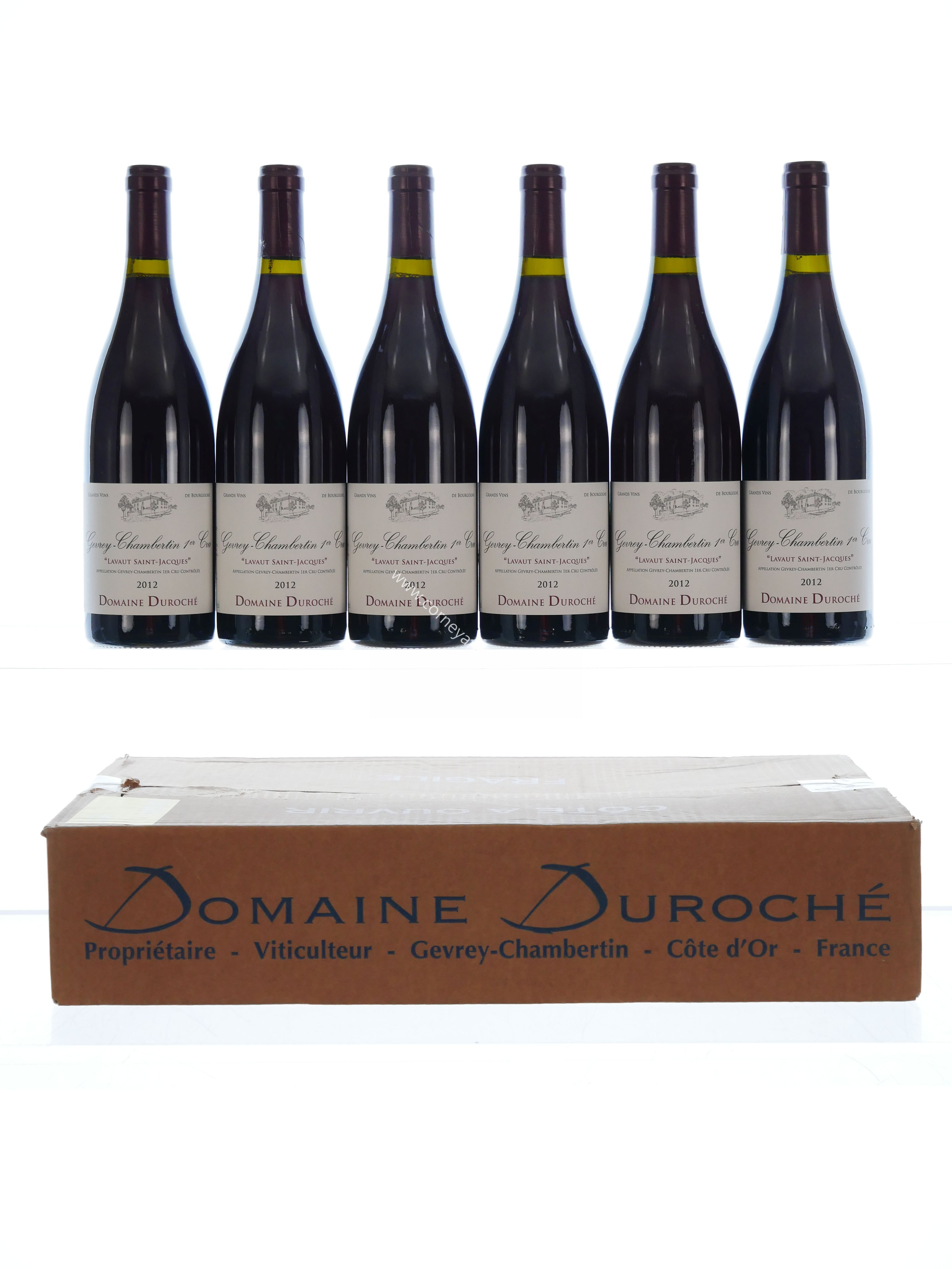Gevrey-Chambertin Lavaut St-Jacques 1er Cru Domaine Duroche 2012