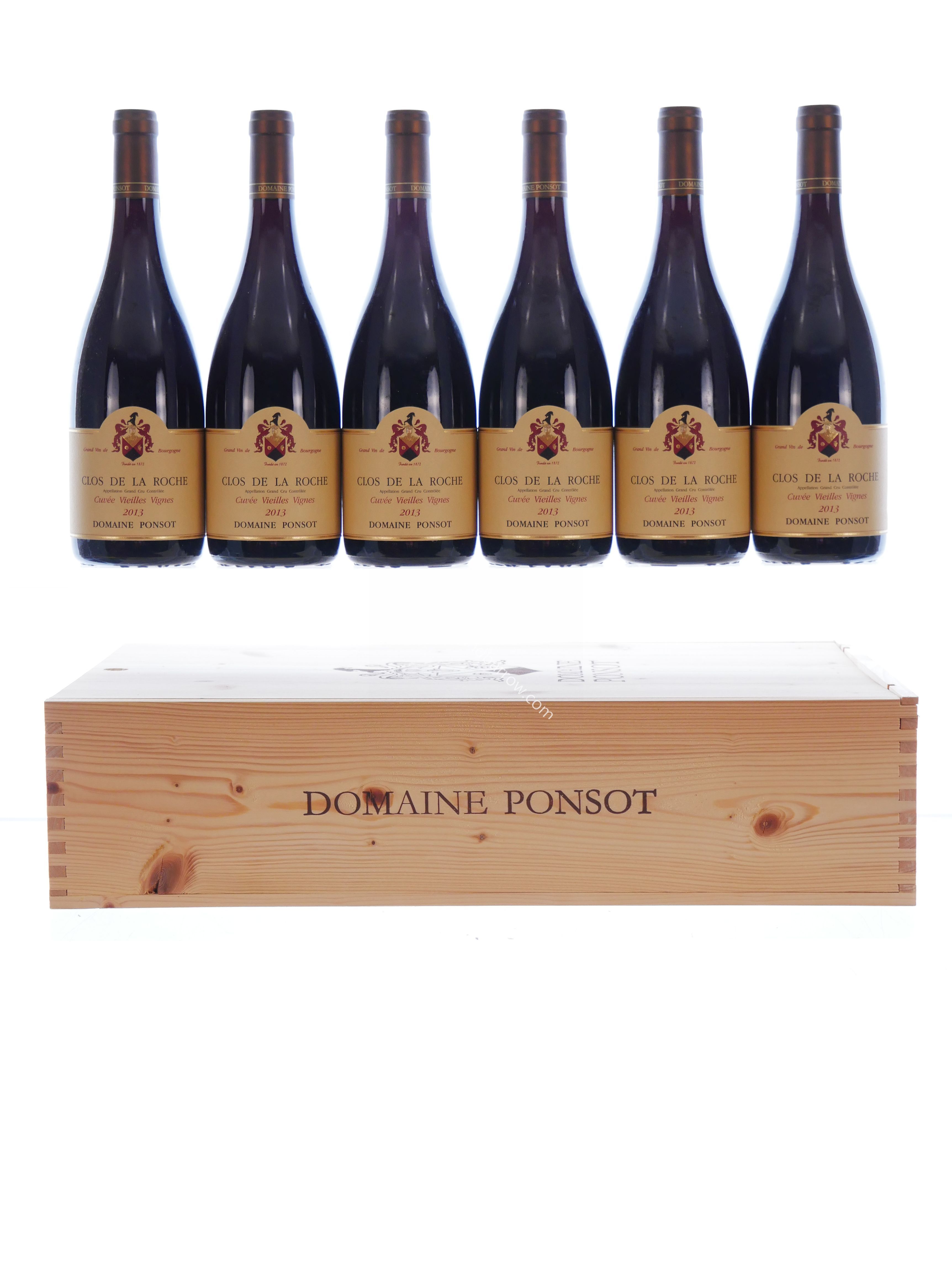 Clos de la Roche Grand Cru Vieilles Vignes Domaine Ponsot 2013