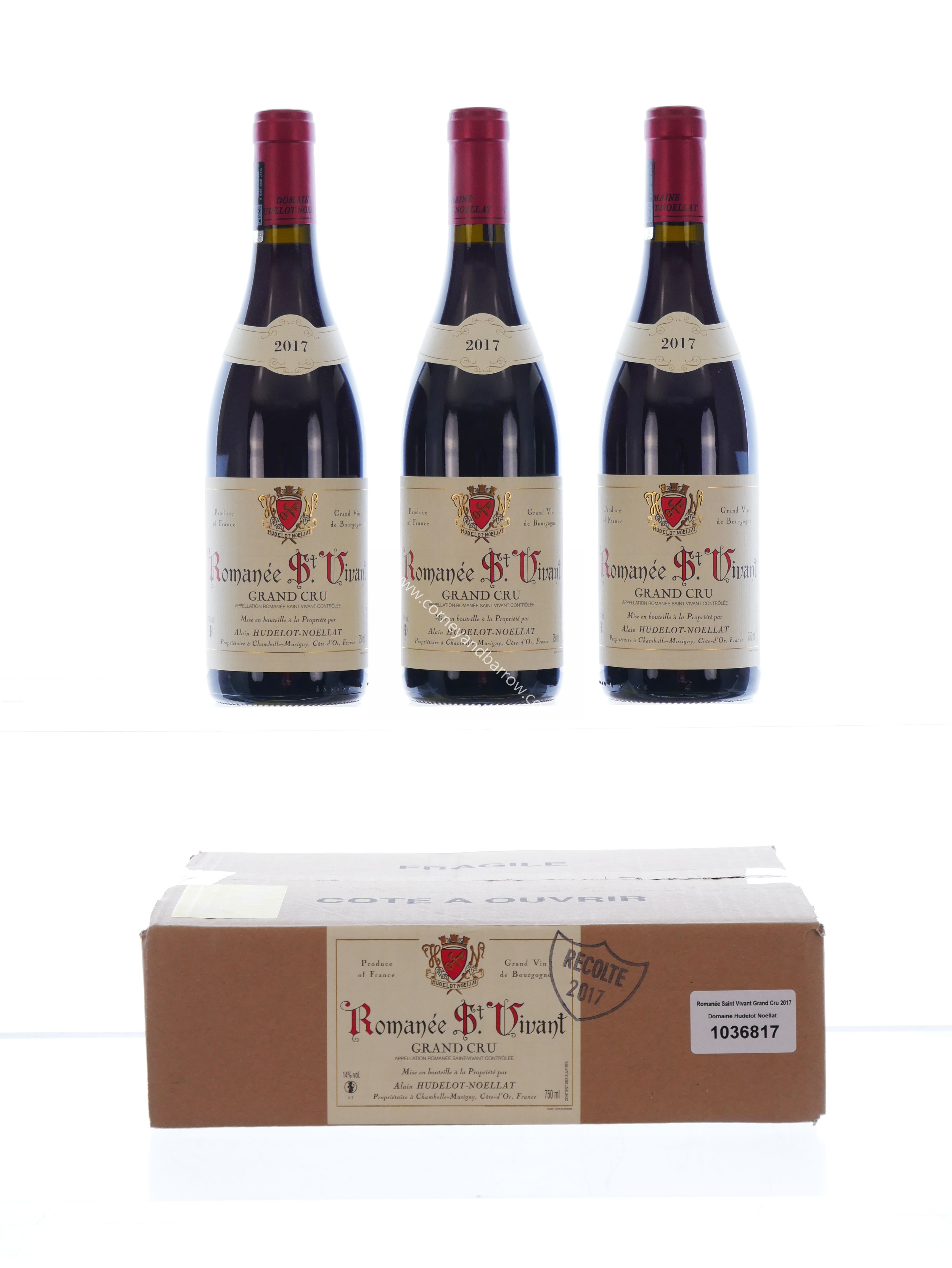Romanee-St-Vivant Grand Cru Domaine Hudelot-Noellat 2017