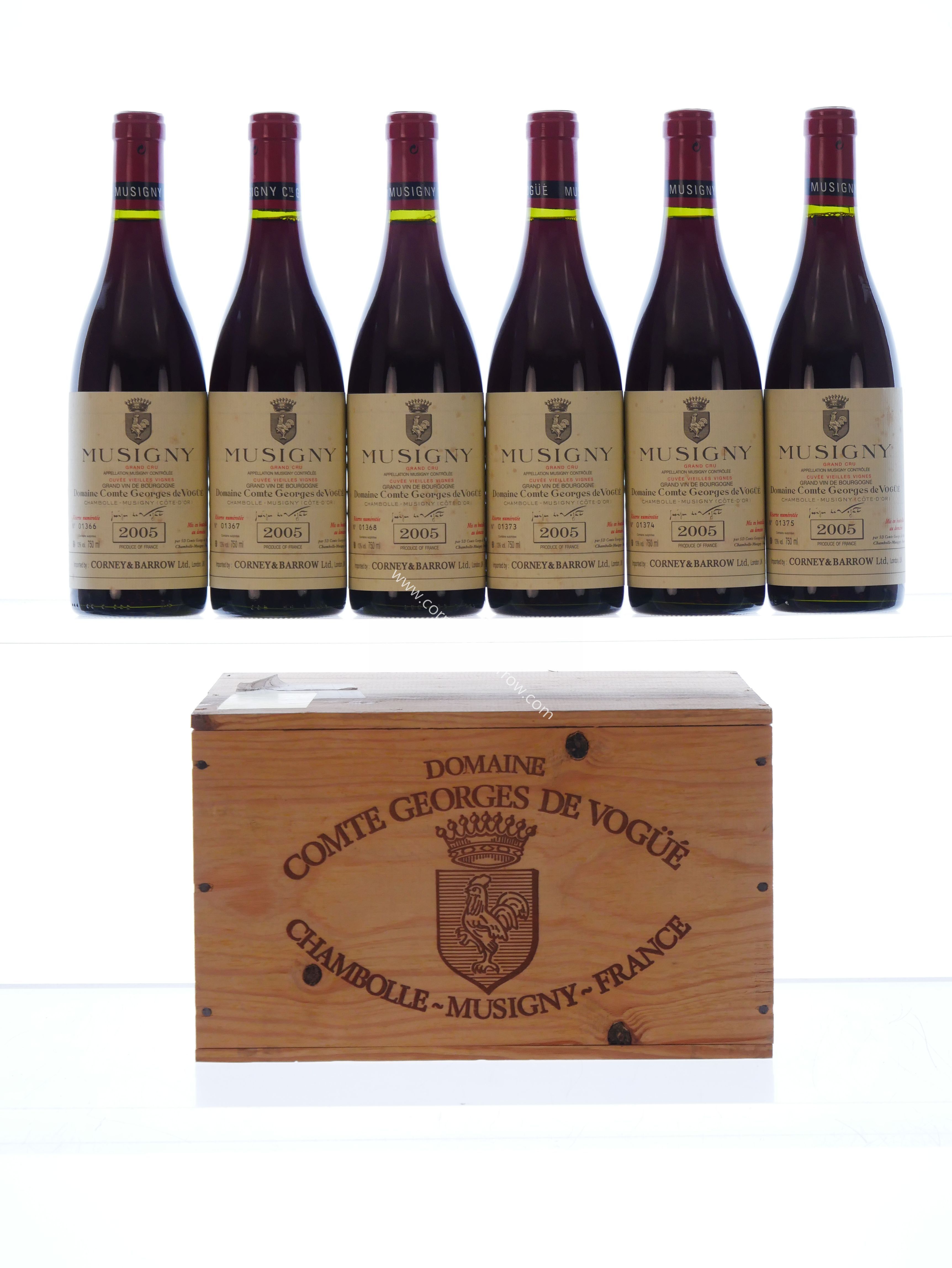 Musigny Vieilles Vignes Grand Cru Domaine Comte Georges de Vogue 2005