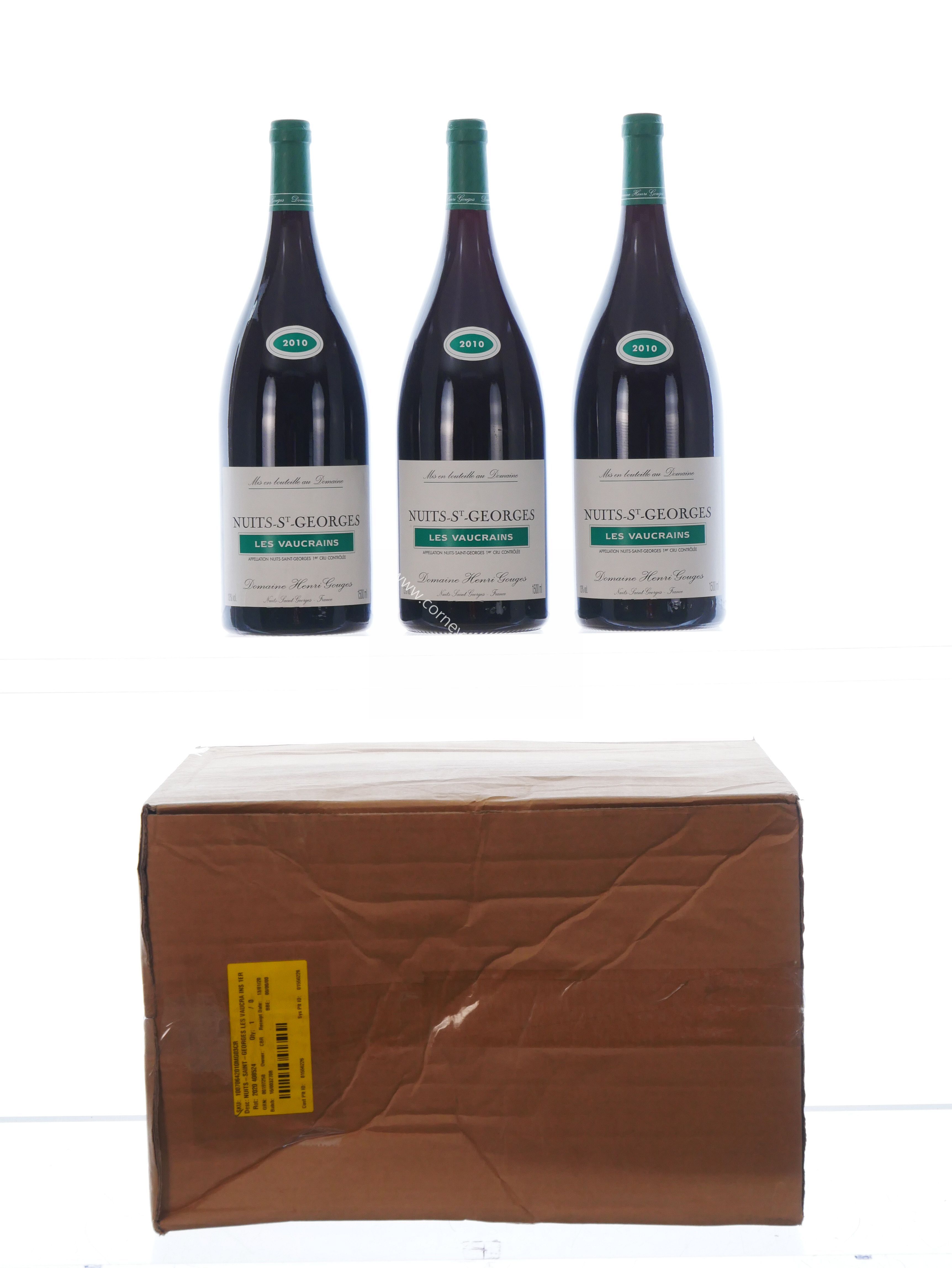 Nuits-Saint-Georges Les Vaucrains 1er Cru Domaine Henri Gouges 2010 Magnum