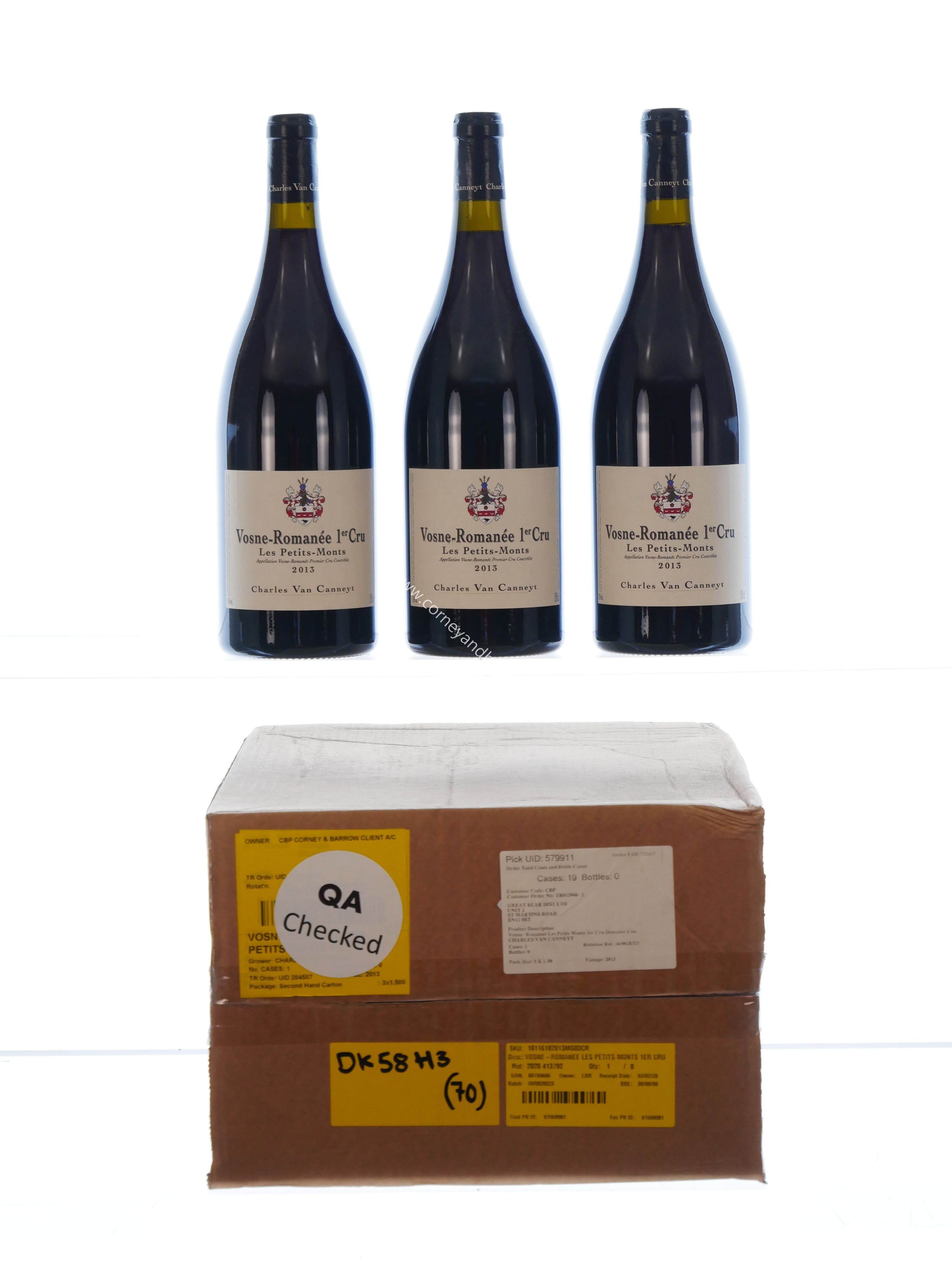 Vosne-Romanee Les Petits Monts 1er Cru Domaine Charles Van Canneyt 2013 Magnum