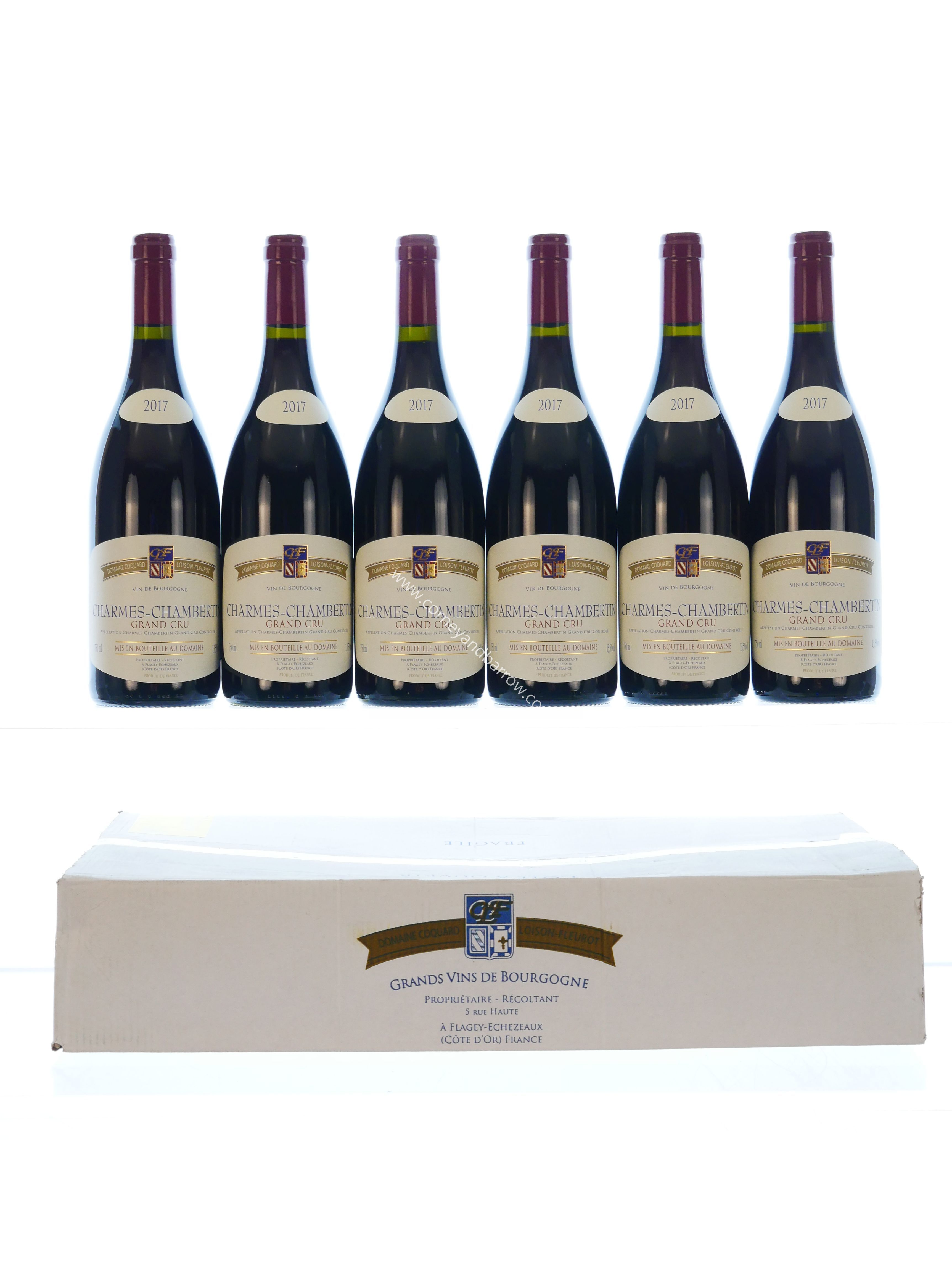 Charmes-Chambertin Grand Cru Domaine Coquard-Loison-Fleurot 2017