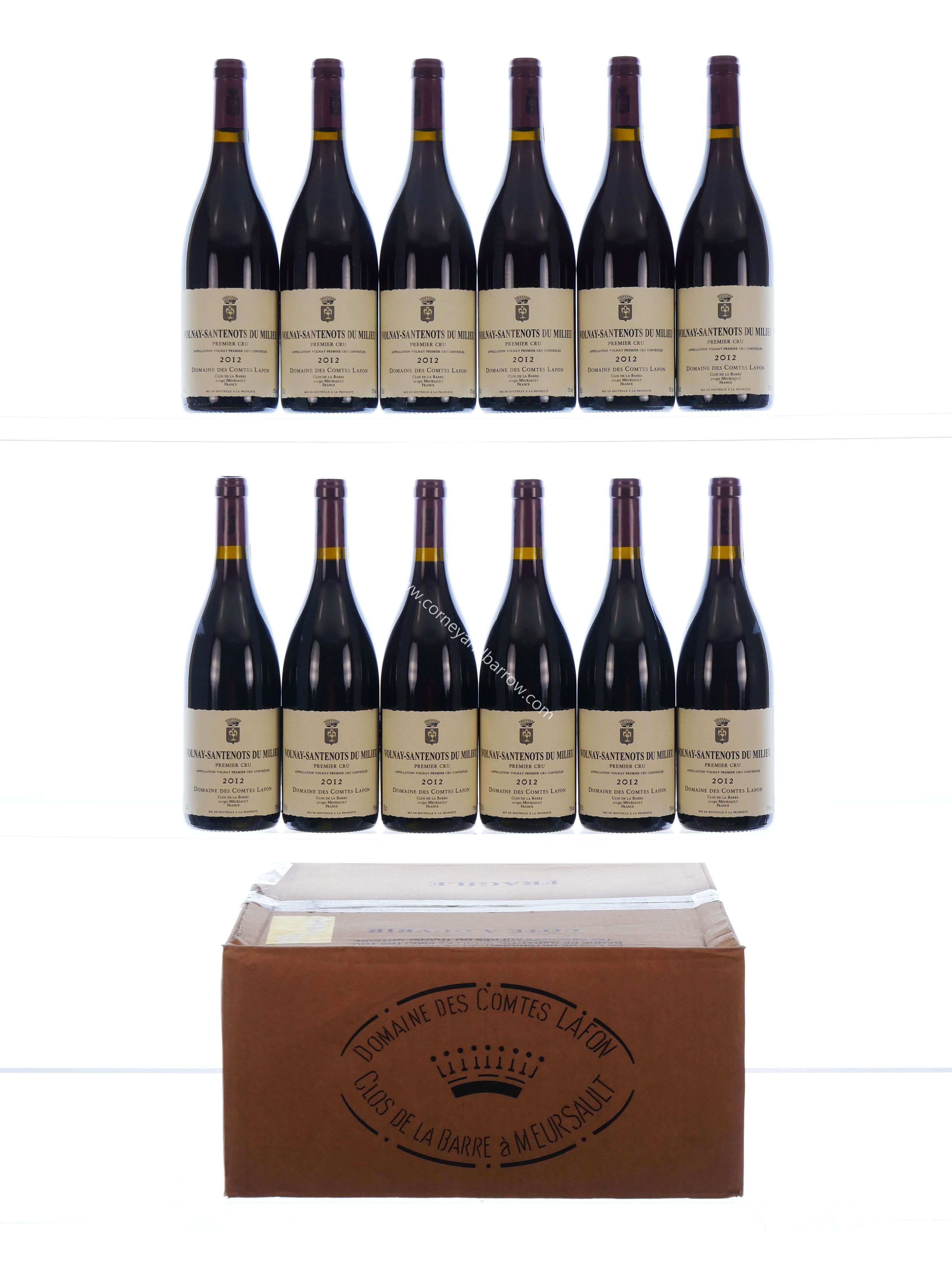 Volnay Santenots du Milieu 1er Cru Domaine des Comtes Lafon 2012