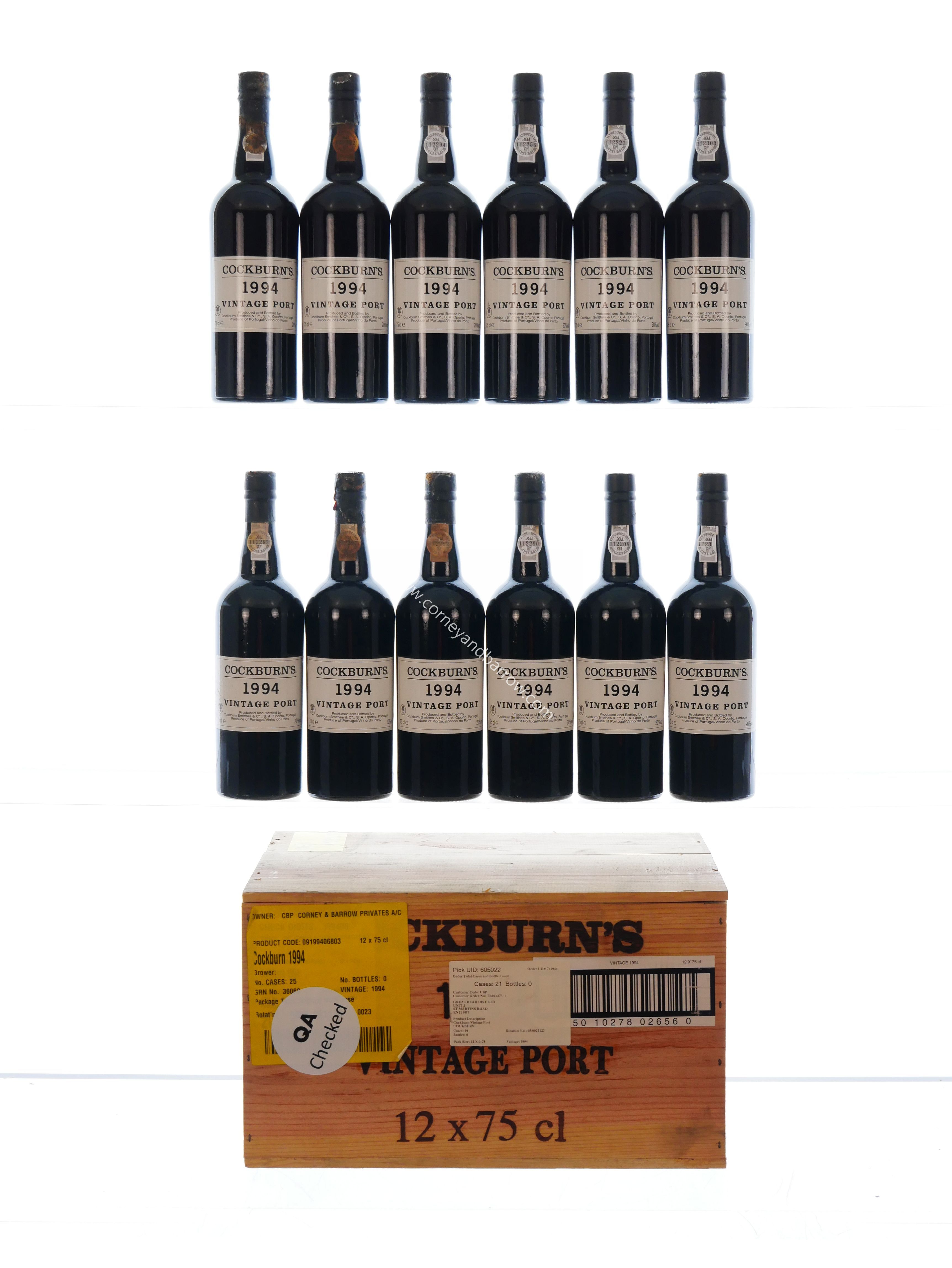 Cockburn Vintage Port 1994