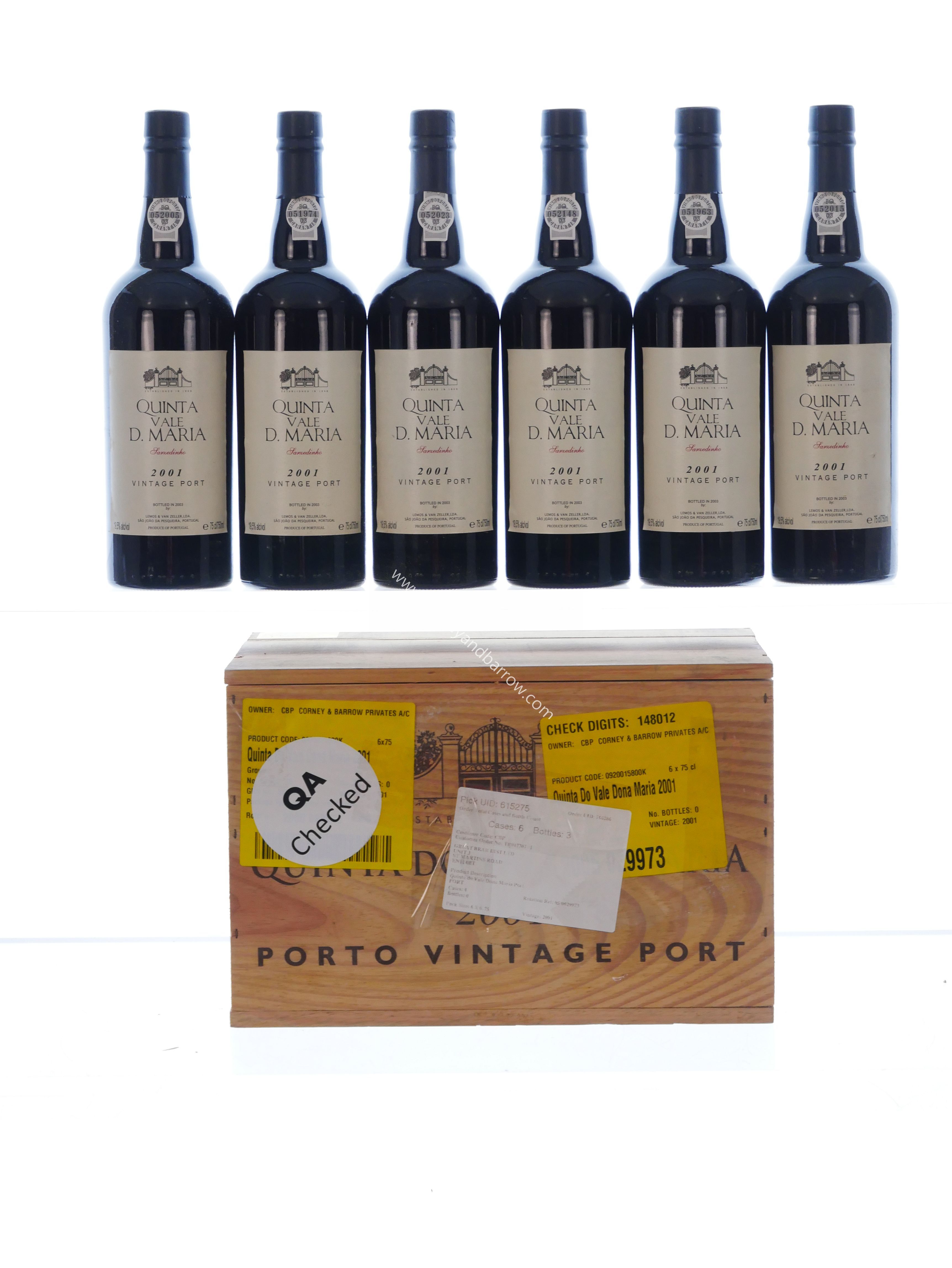 Quinta do Vale Dona Maria Port 2001