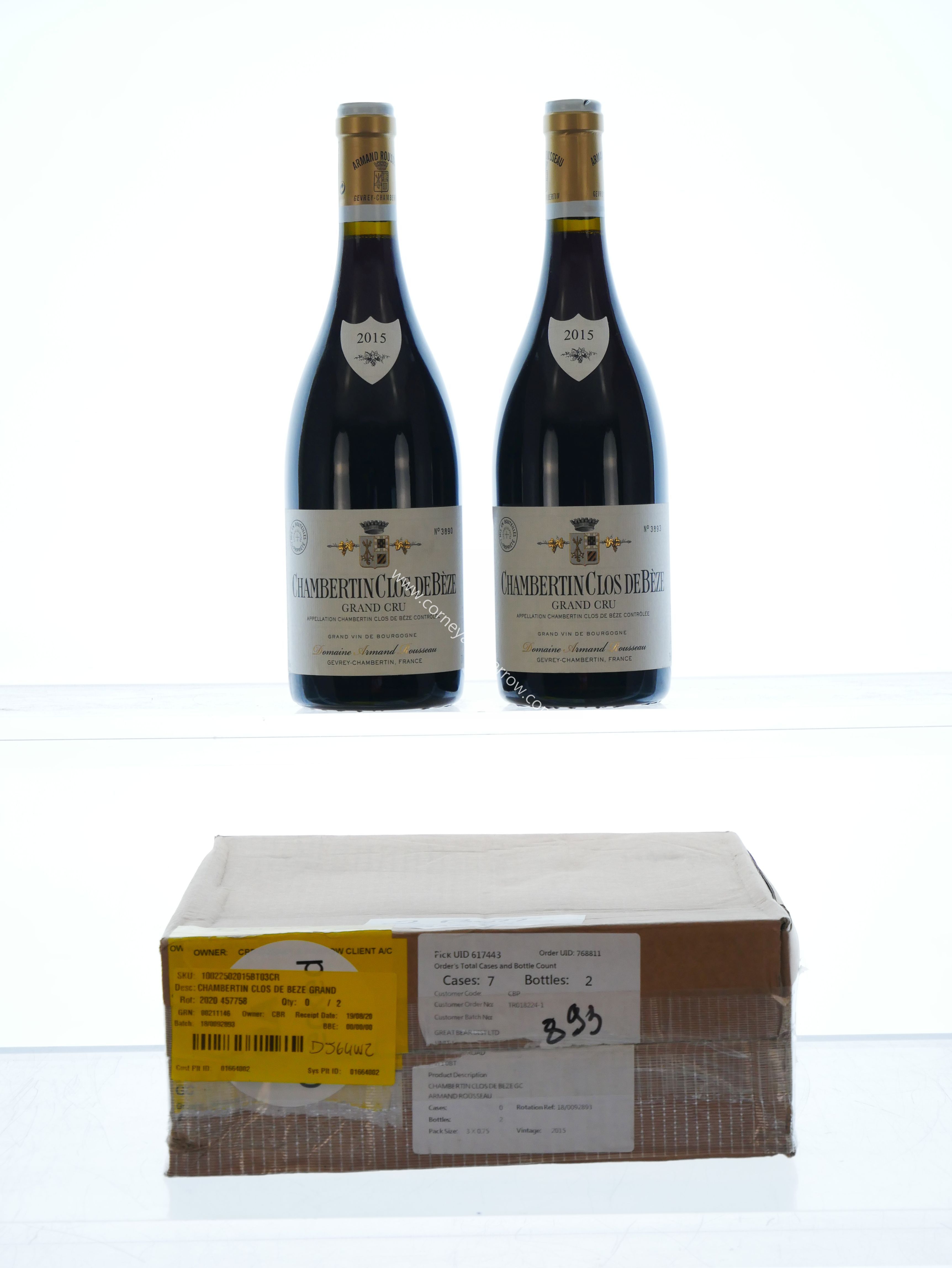 Chambertin Clos de Beze Grand Cru Domaine Armand Rousseau 2015