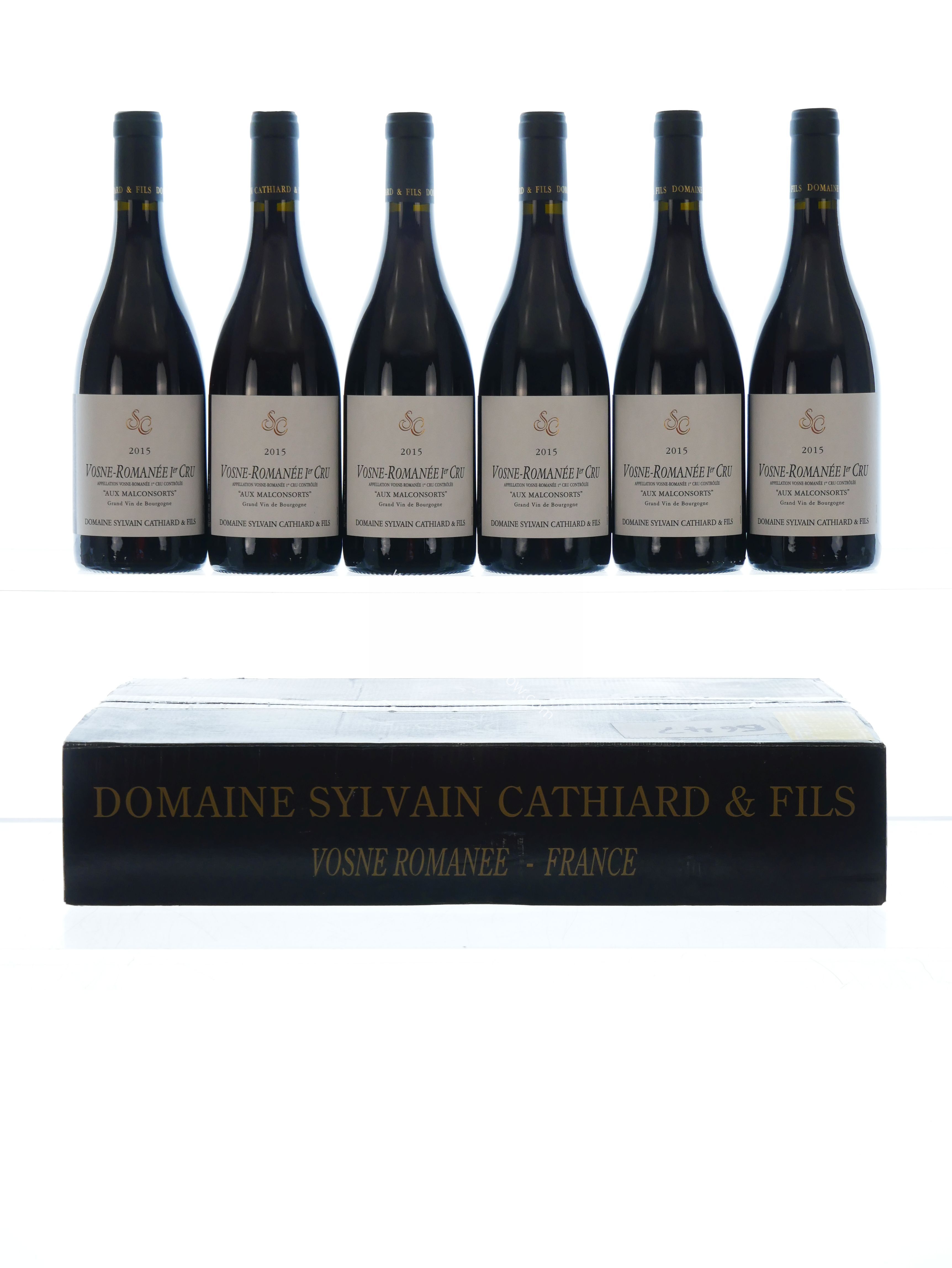 Vosne-Romanee Aux Malconsorts 1er Cru Domaine Sylvain Cathiard 2015
