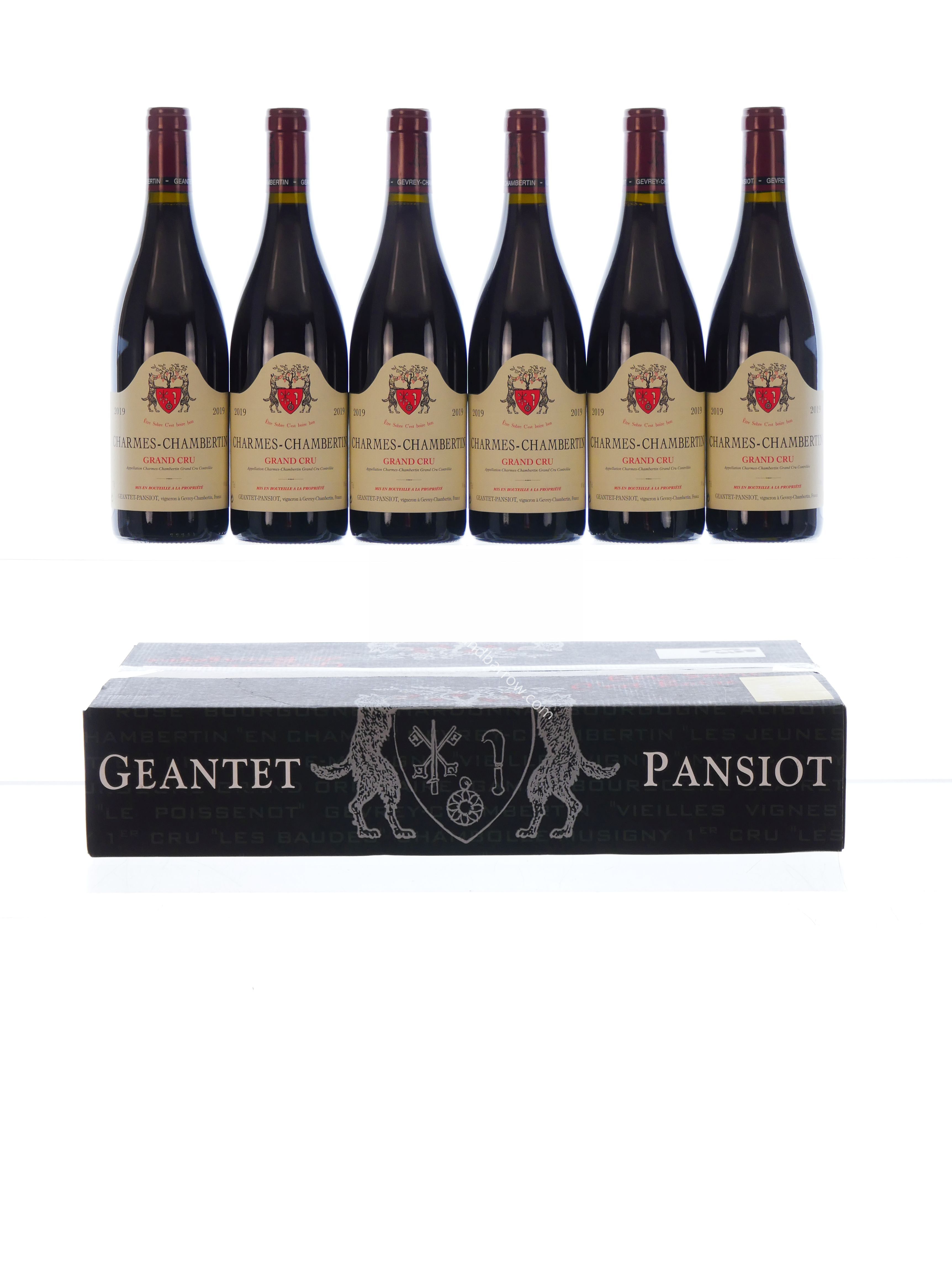 Charmes-Chambertin Grand Cru Domaine Geantet-Pansiot 2019