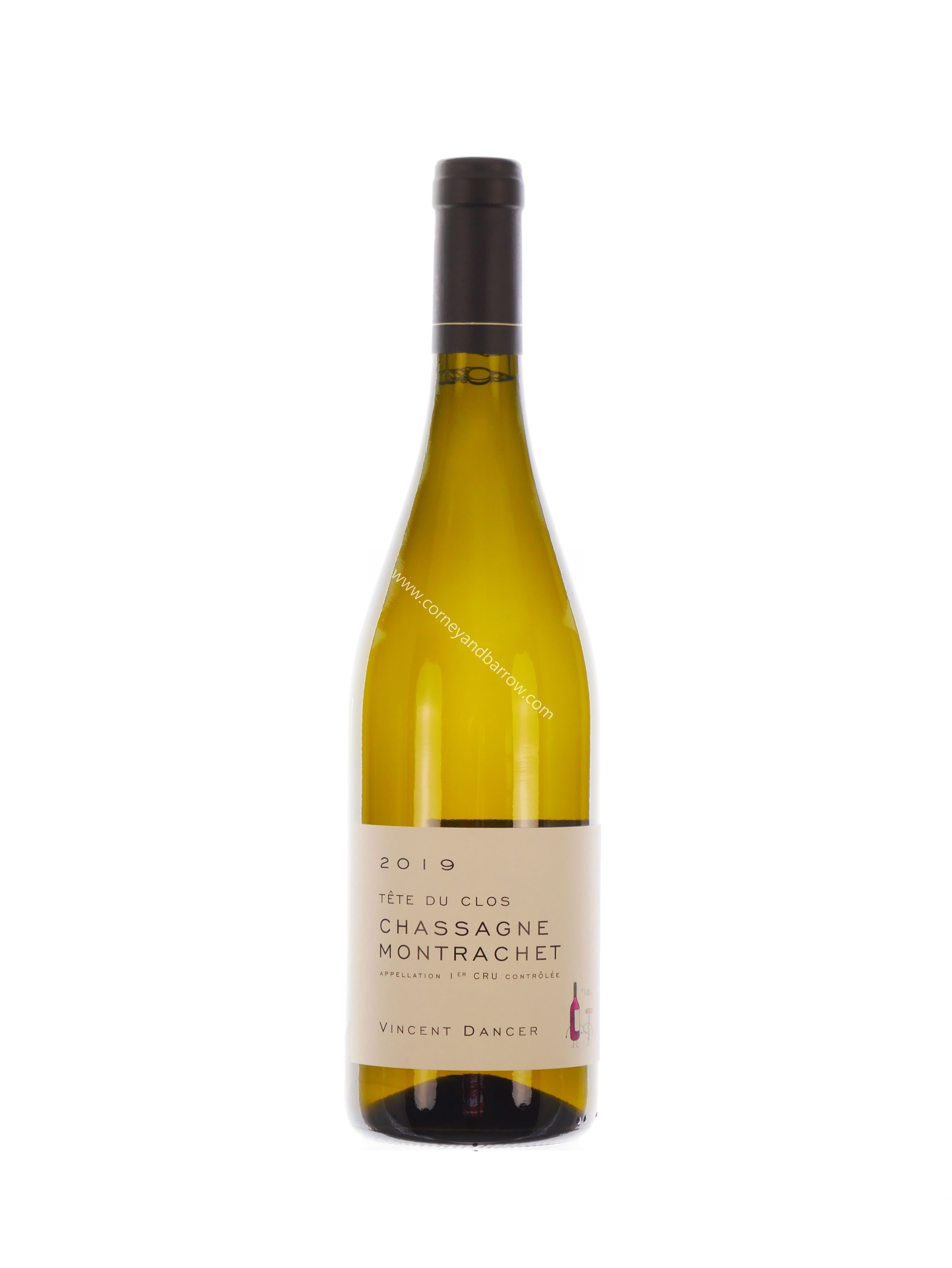 Chassagne-Montrachet Tete du Clos 1er Cru Domaine Vincent Dancer 2019