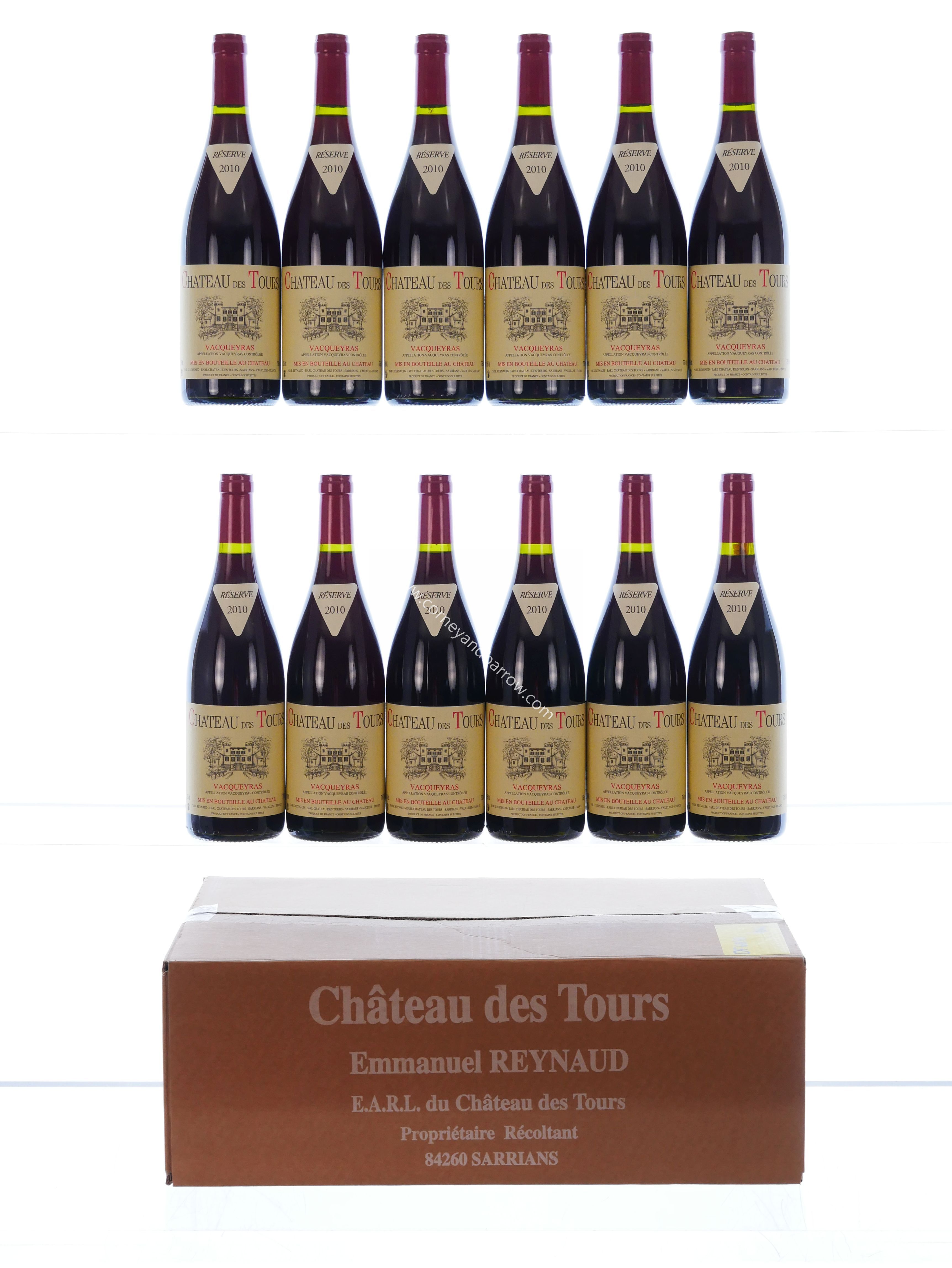 Chateau des Tours Vacqueyras (Reserve) 2010