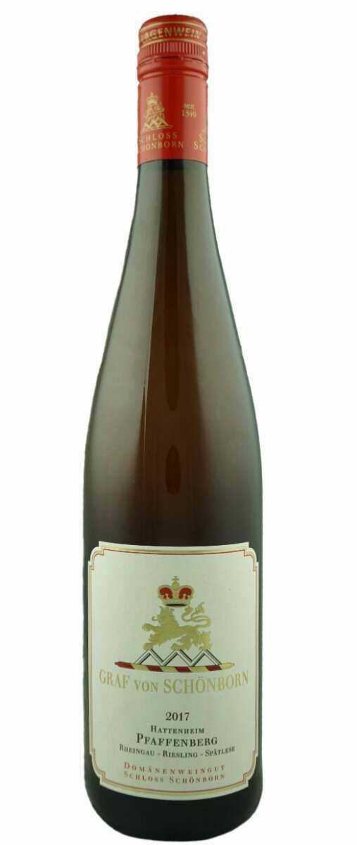 Hattenheimer Pfaffenberg Riesling Spatlese Schloss Schonborn 2017