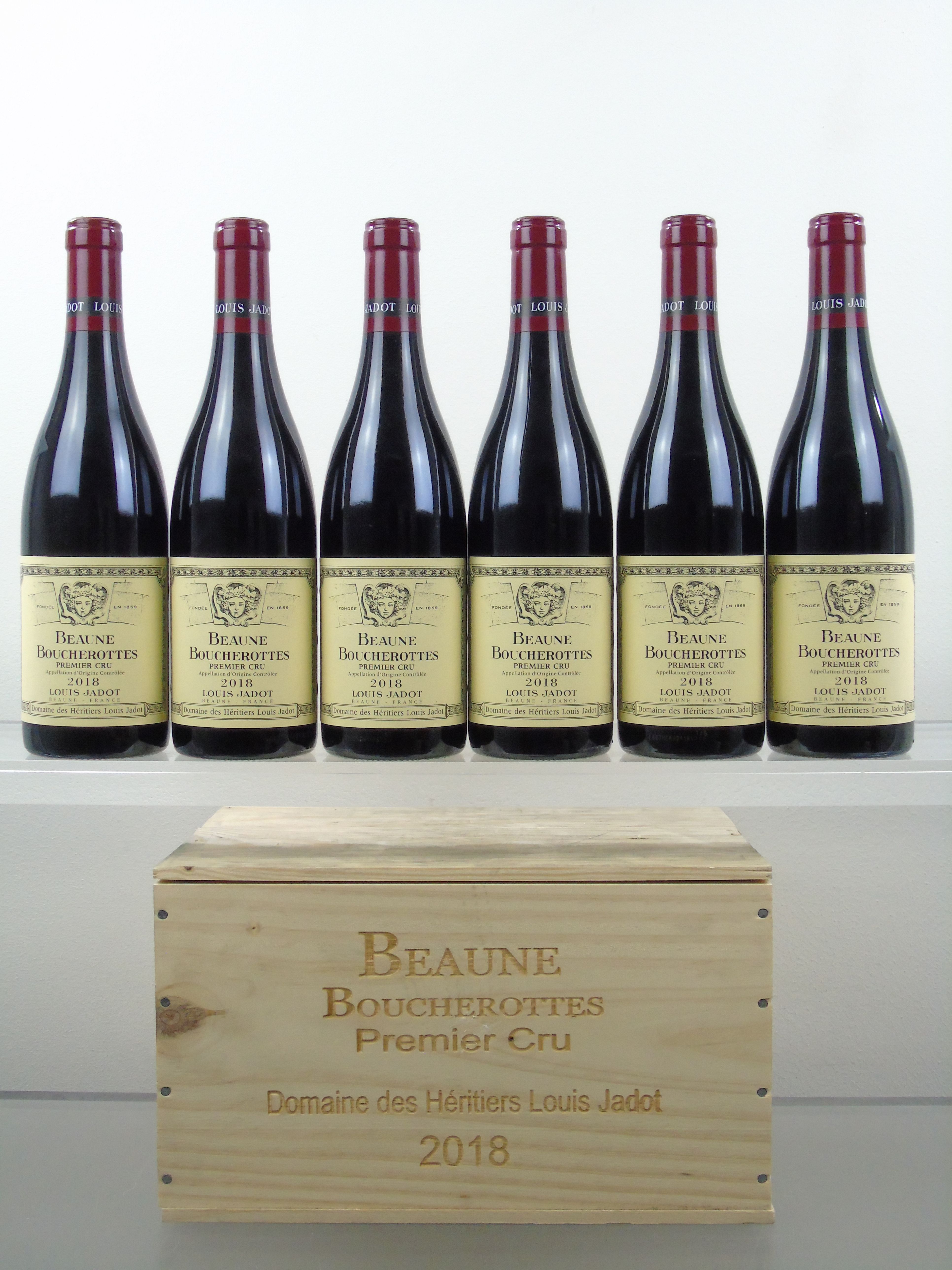 Beaune Boucherottes 1er Cru Domaine des Heritiers Louis Jadot 2018