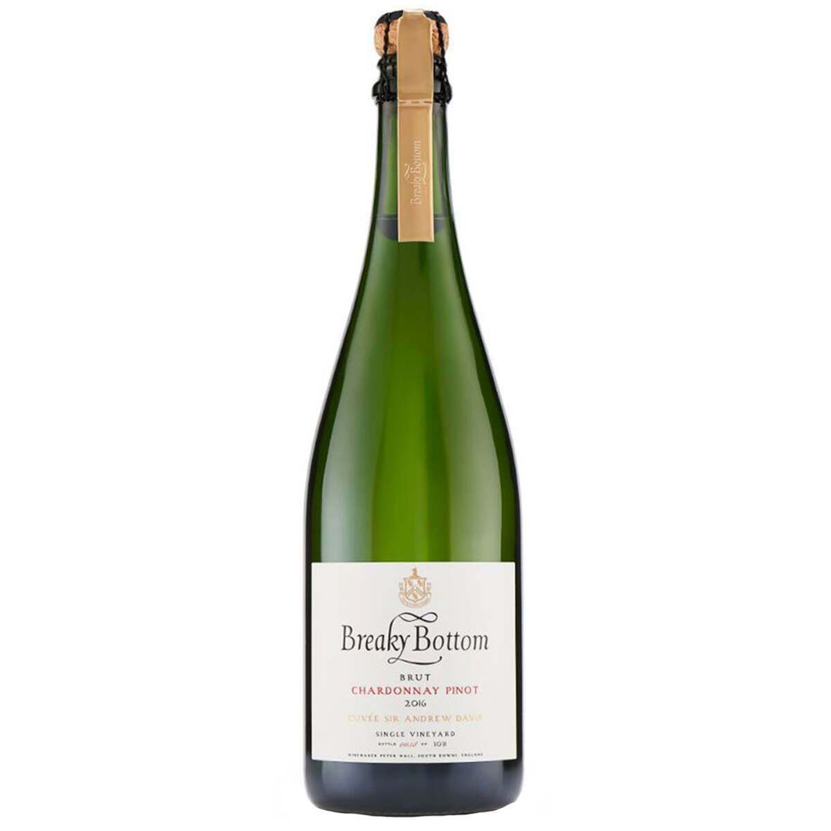Breaky Bottom Cuvee Sir Andrew Davis Brut Traditional Method 2016