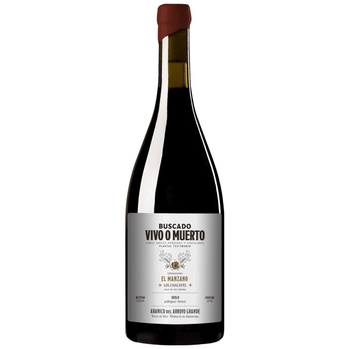 El Manzano Malbec Buscado Vivo o Muerto 2019