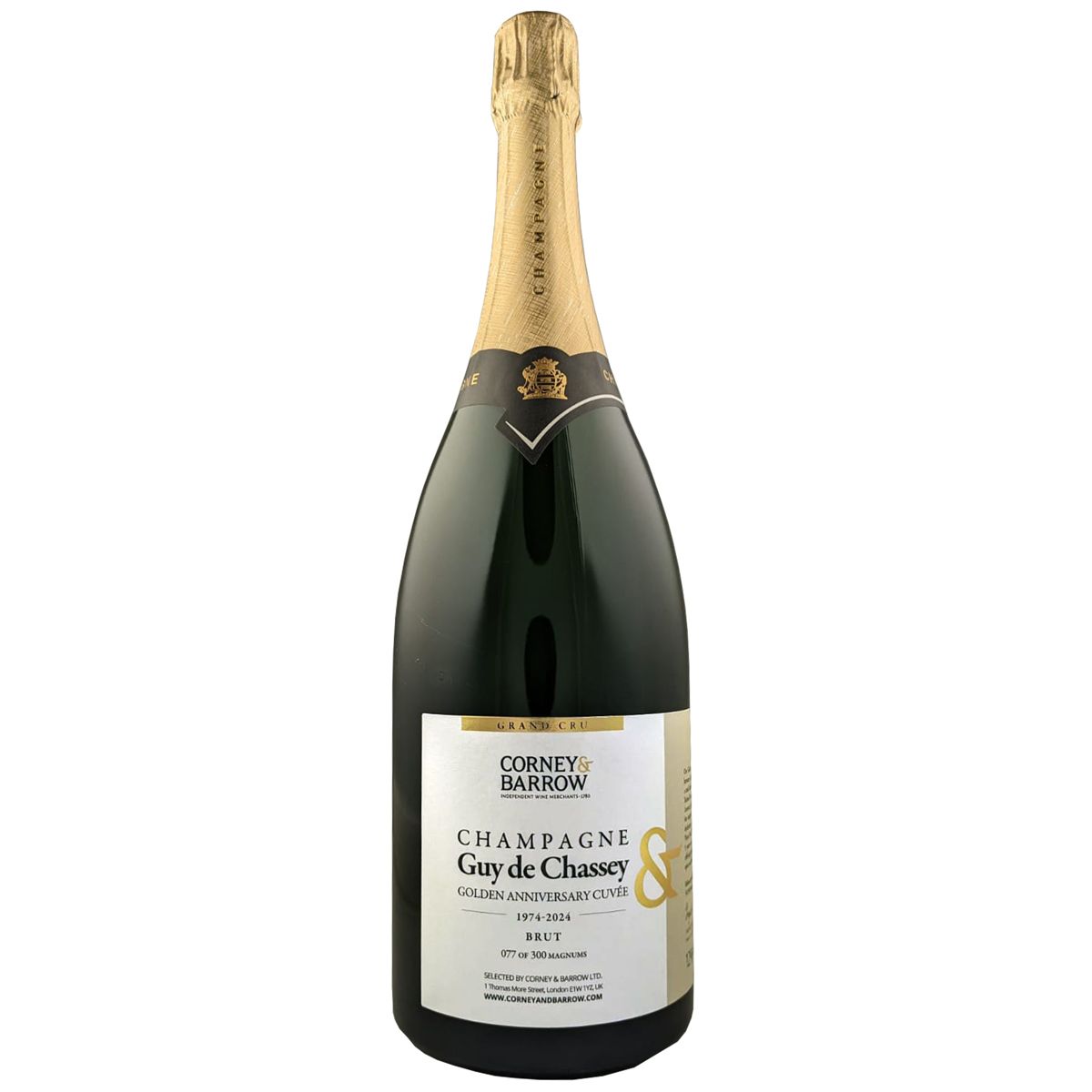 Champagne Guy de Chassey 'Golden Cuvée' Grand Cru Brut NV Magnum