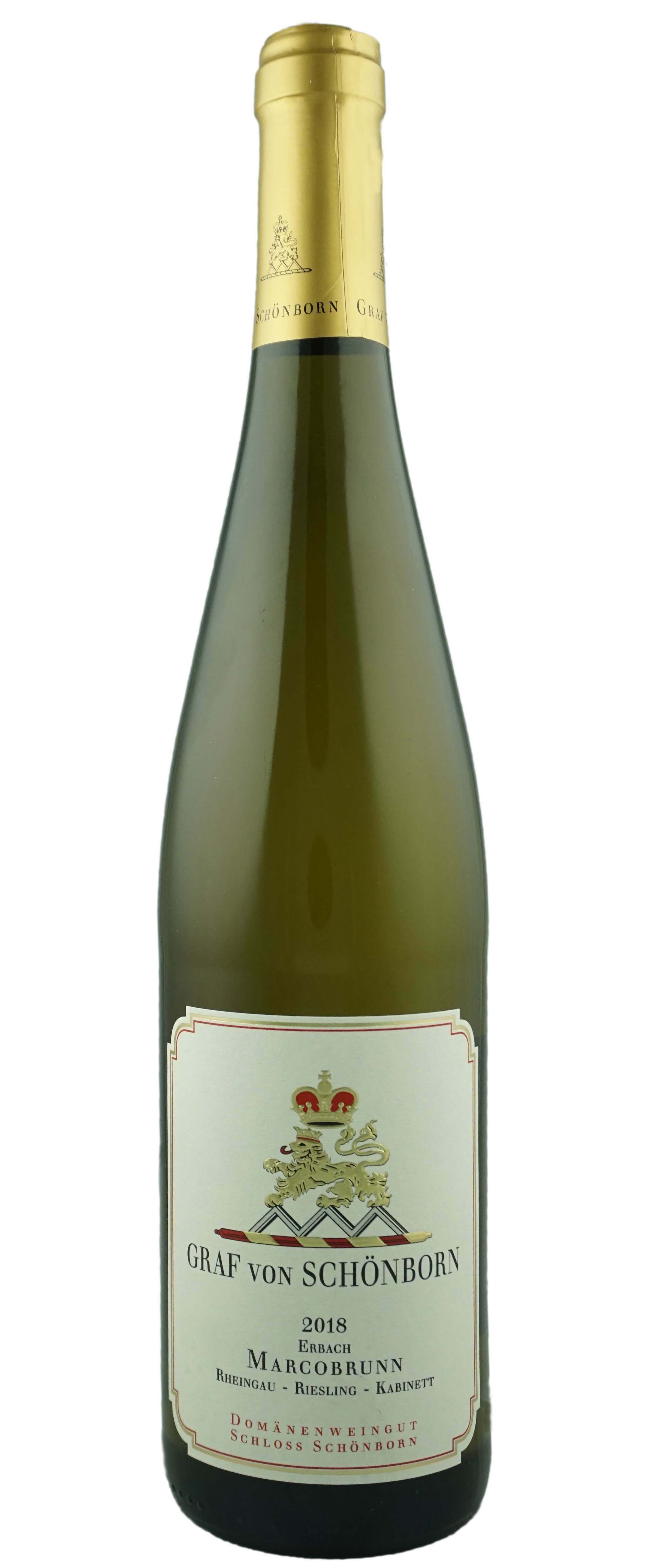Erbacher Marcobrunn Riesling Kabinett Schloss Schonborn 2018