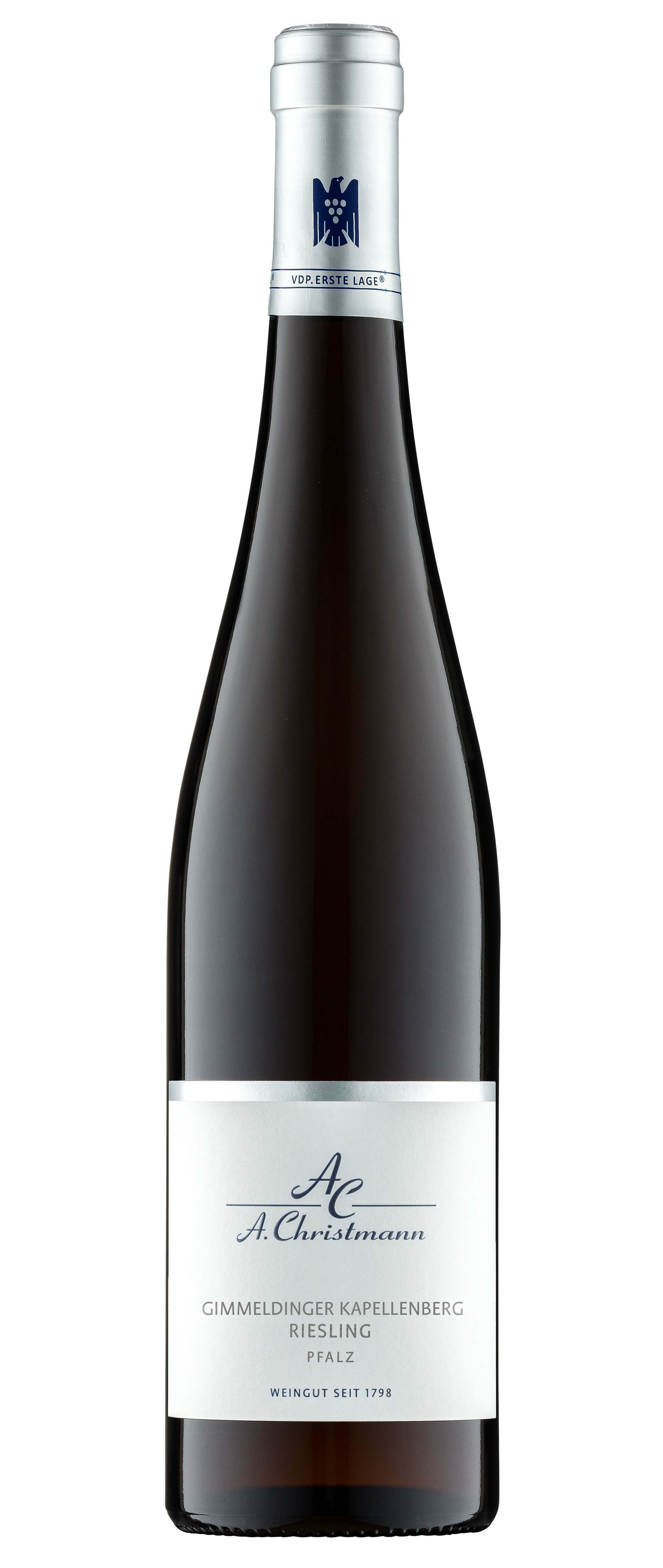 Gimmeldinger Kapellenberg Riesling Erste Lage Trocken Weingut A Christmann 2021