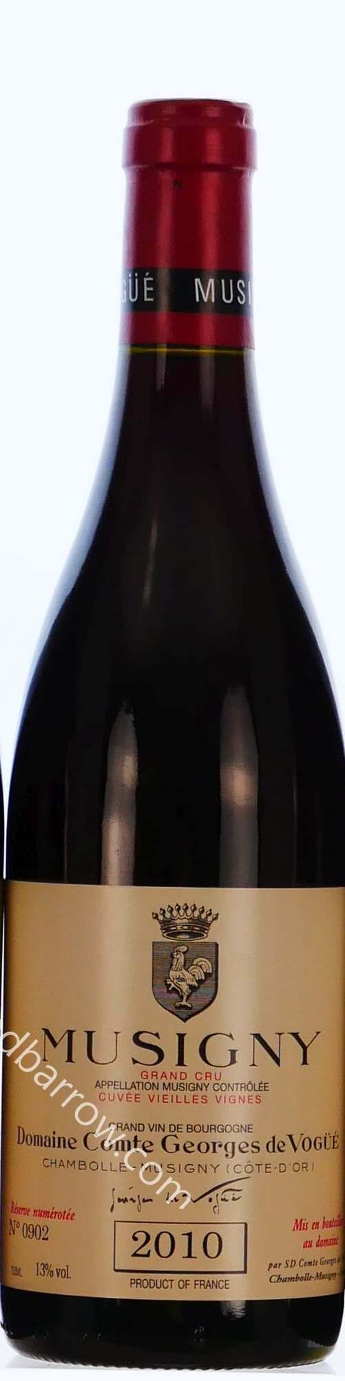 Musigny Vieilles Vignes Grand Cru Domaine Comte Georges de Vogue 2010