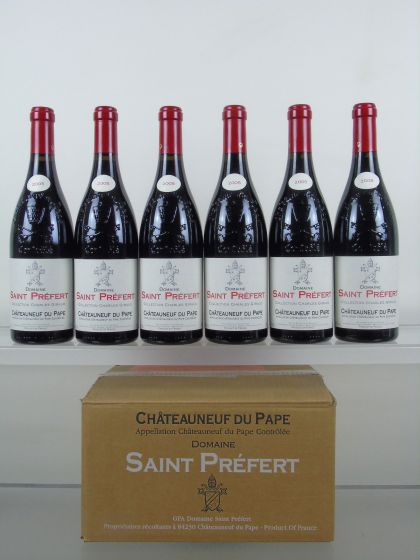 Chateauneuf-du-Pape Collection Charles Giraud Domaine Saint Prefert 2005