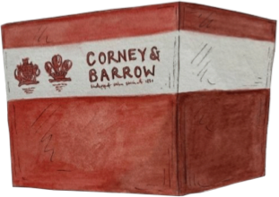 corney and barrow wine case